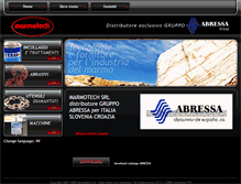 Tablet Screenshot of marmotech.com